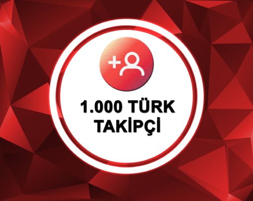 İnstagram 1.000 Türk Takipçi Satın Al