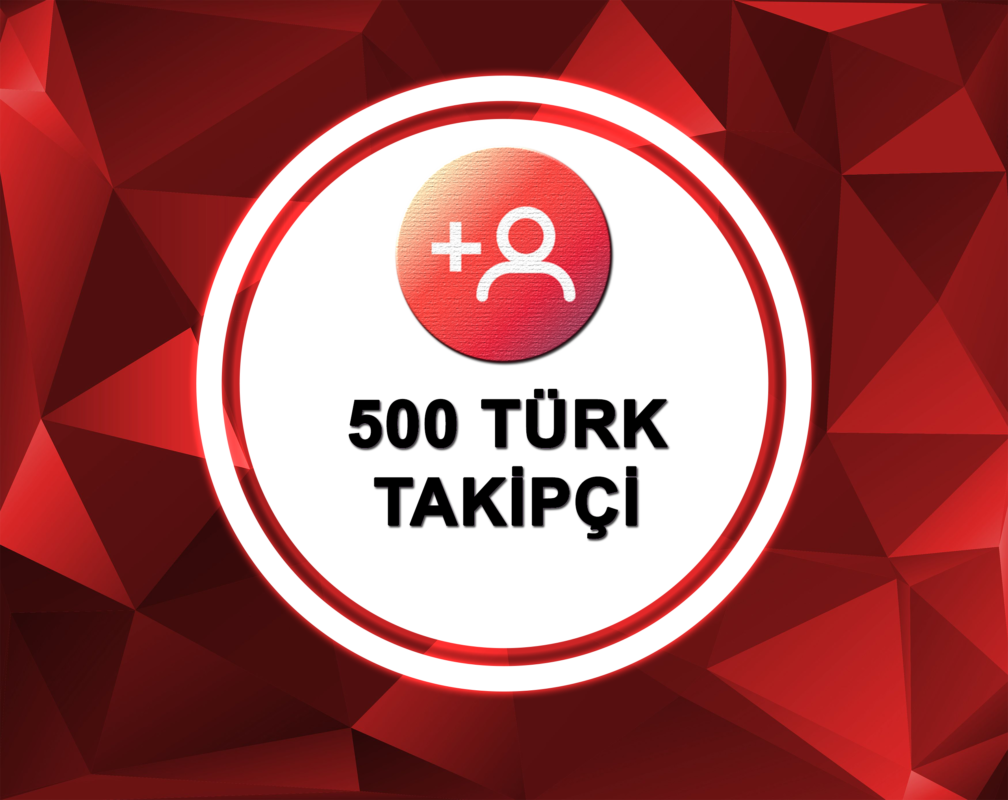 İnstagram 500 Türk Takipçi Satın Al