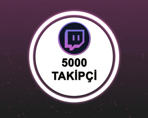 Twitch 5000 Takipçi Satın Al