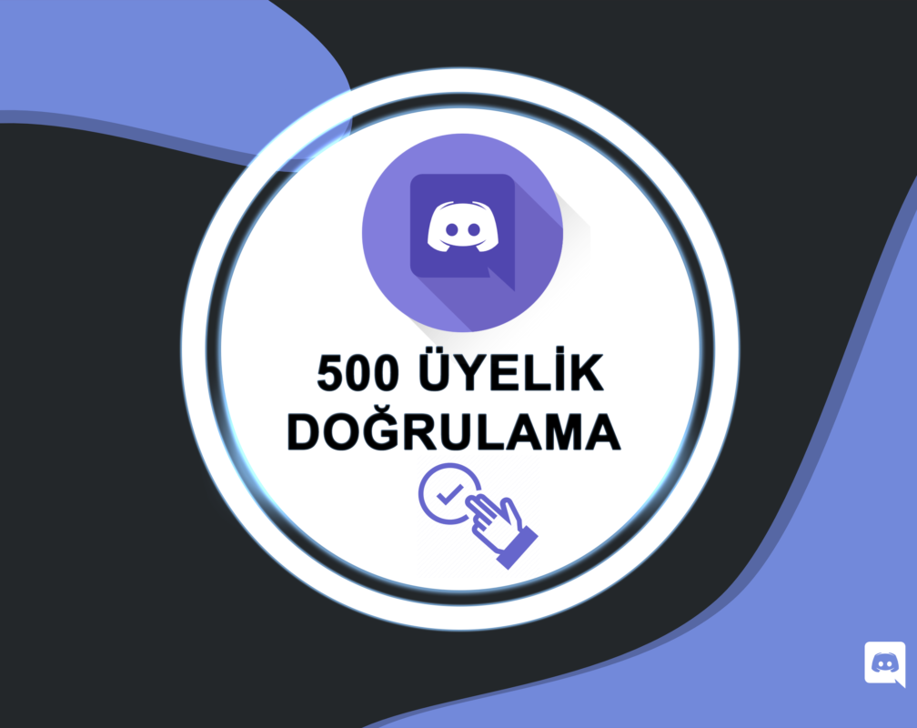 Discord 500 Uyelik Dogrulama
