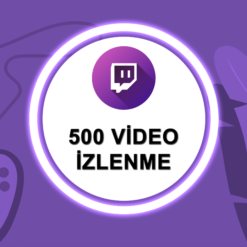 Twitch 500 Video Izlenme