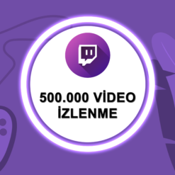 Twitch 500.000 Video Izlenme