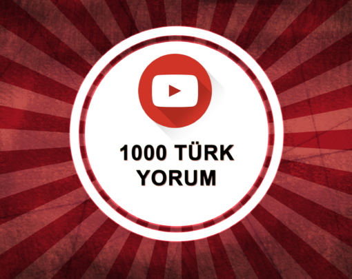 YouTube 1000 Turk Yorum