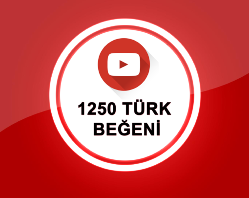 YouTube 1250 Turk Begeni